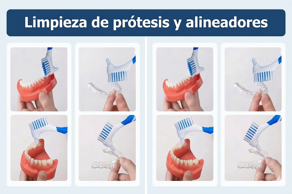 PLUSDENT CEPILLO PROTESIS